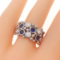 Nhẫn Sapphire K18WG 0.935CT - Hàng hiệu Chính hãng 848708