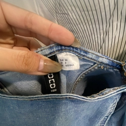 Váy jeans ngắn H&M đẹp 272991