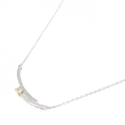 Dây chuyền kim cương PT900/K18YG/PT850 0.271CT - Hàng hiệu Chính hãng 858196