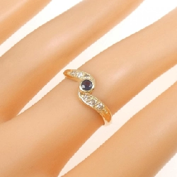 Nhẫn Sapphire K18YG 0.13CT - Hàng hiệu Chính hãng 854856