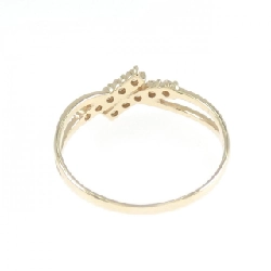 Nhẫn kim cương K10YG 0.20CT - Hàng hiệu Authentic 854471