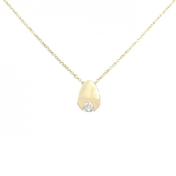 K18YG/PT Dây chuyền kim cương 0.10CT - Hàng hiệu Chính hãng