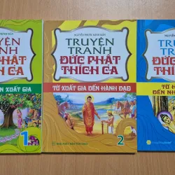 [SÁCH PHẬT GIÁO] BỘ TRUYỆN TRANH ĐỨC PHẬT THÍCH CA (3 CUỐN) 990848
