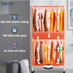 🔥 KALITE KL6880 – Tủ sấy quần áo, sấy khô nhanh, diệt vi khuẩn hiệu quả! 708834