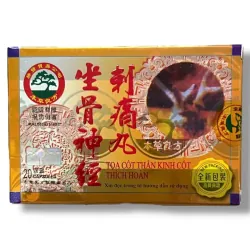 Viên uống đau nhức xương khớp Toạ cốt thần kinh cốt thích hoàn - Hộp 20 viên