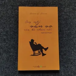 Suy nghĩ vẩn vơ của kẻ nhàn rỗi- Jerome K. Jerome, tiểu luận 1017561