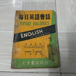 Sách ngoại ngữ hội thoại tiếng anh mỗi ngày- song ngữ Anh Trung