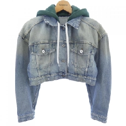 MIU MIU GWB063 1VZS Áo khoác denim - Hàng hiệu Authentic