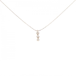 Dây chuyền kim cương Trilogy 0.15CT - Hàng hiệu Authentic