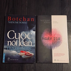 Combo Cuộc nổi loạn của botchan + ngày 210 - Natsume Soseki