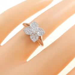 Nhẫn kim cương hoa K18WG 0.11CT - Hàng hiệu Authentic 859483