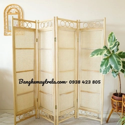 Bình phong mây tự nhiên trang trí 444272