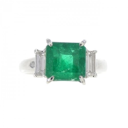 Nhẫn Emerald PT900 2.16CT - Hàng hiệu Chính hãng 852027