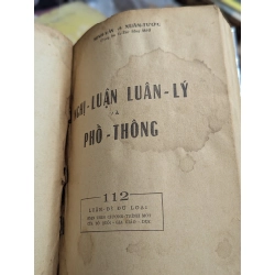 NGHỊ LUẬN LUÂN LÝ VÀ PHỔ THÔNG - MINH VĂN 271796
