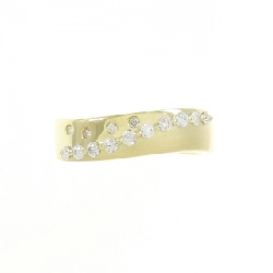 【Sản phẩm mới】Nhẫn kim cương K18YG 0.19CT 673255