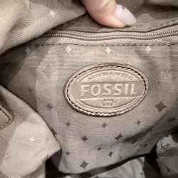 ✨ Fossil chuẩn Vintage – canvas phối da thật 971248