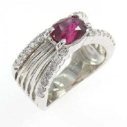 Nhẫn Ruby PT900 1.32CT - Hàng hiệu Chính hãng