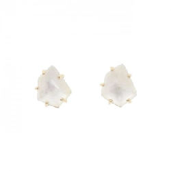 K10YG Ngọc trai mẹ Bông tai - Hàng hiệu Chính hãng