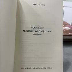 ĐỌC VÀ DẠY M. SÔLÔKHÔP Ở VIỆT NAM - TẠ HOÀNG MINH 731157