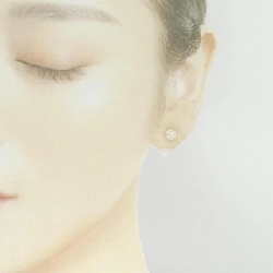 K18YG Bông tai kim cương 0.30CT - Hàng hiệu Chính hãng 868852