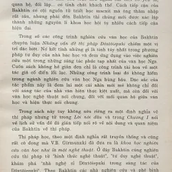 Những vấn đề thi pháp Dostoievski (Bakhtin) 932968