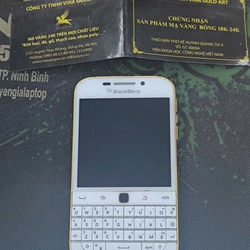 BlackBerry Q10 White viền Gold 329304