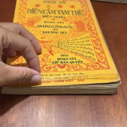 II Sách Số: Diễn Cầm Tam Thế Diễn Nghĩa (Bản In Kéo Lụa) - Dương Công Hầu - Đuốc Sáng 788720