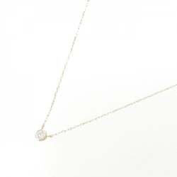 K18YG Solitaire Dây chuyền kim cương 0.10CT - Hàng hiệu Chính hãng 863606