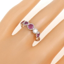 Nhẫn Ruby PT900 0.63CT - Hàng hiệu Chính hãng 851845
