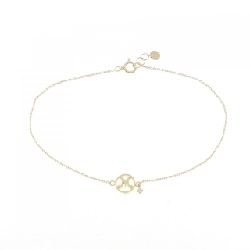 K18YG Chữ cái Vàng và Kim cương - Hàng hiệu Chính hãng 871572