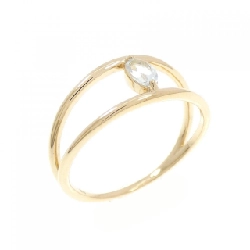 Nhẫn Aquamarine K18YG - Hàng hiệu Authentic