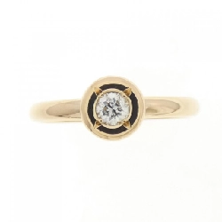 Nhẫn kim cương K18YG 0.11CT 671358