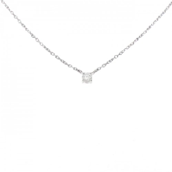 Dây chuyền kim cương Solitaire PT900/PT850 0.17CT - Hàng hiệu Chính hãng