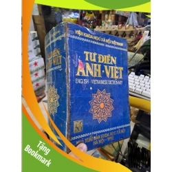 (TẶNG BOOKMARK) Từ điển anh việt viện khoa học xã hội việt nam 1992 mới 80% ố vàng GIÁO TRÌNH, CHUYÊN MÔN RBK1709