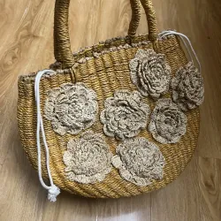 Túi tote chất liệu cói 2hand 958498