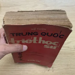 Triết Học Sử - Hồ Thích (sách hiếm) 995228