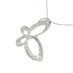 K18WG Bướm Kim Cương Dây Chuyền 0.37CT - Hàng hiệu Chính hãng 860494