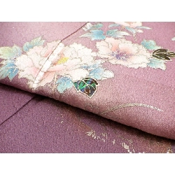 Áo kimono thăm viếng Fujimoto Takashi với trang trí ngọc trai và vàng - Hàng hiệu Authentic 875104