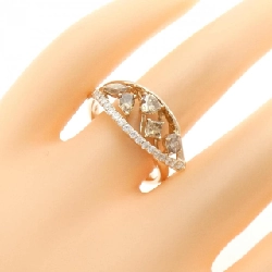 Nhẫn kim cương K18PG 1.08CT 666349