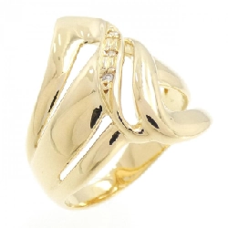 Nhẫn kim cương K18YG 0.02CT