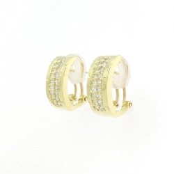 K18YG Bông tai/Khuyên tai Kim cương 0.50CT - Hàng hiệu Chính hãng 865061