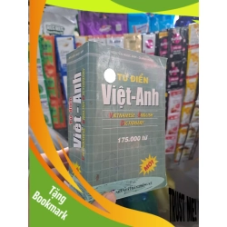 (TẶNG BOOKMARK) Từ Điển Việt - Anh 175000 Từ - Nguyễn Ngọc Ánh, Quang Hưng 2005 mới 80% ố HỌC NGOẠI NGỮ RBK3012