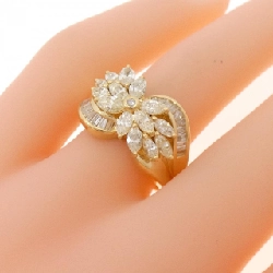 Nhẫn kim cương K18YG 1.65CT 667559