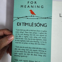 Sách Đi tìm lẽ sống của Viktor Frankl mới 95% 503524