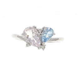 Nhẫn đá màu K18WG - Hàng hiệu Authentic 849552