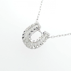 K18WG Mặt dây chuyền hình móng ngựa kim cương 0.20CT - Hàng hiệu Chính hãng 860166