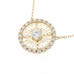 K18YG Dây chuyền kim cương 0.204CT - Hàng hiệu Chính hãng 862554