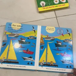 NGOẠI VĂN - tiếng anh trẻ em nxb DK nổi tiếng : Spot the Difference THINGS THAT GO  1027815