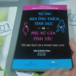 [MIỄN PHÍ BỌC SÁCH] Tại Sao Đàn Ông Thích Tình Dục Và Phụ Nữ Cần Tình Yêu - Allan & Barba 727372