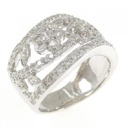 Nhẫn kim cương hoa PT900 1.01CT